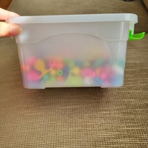 Assorted Pop Beads With Box